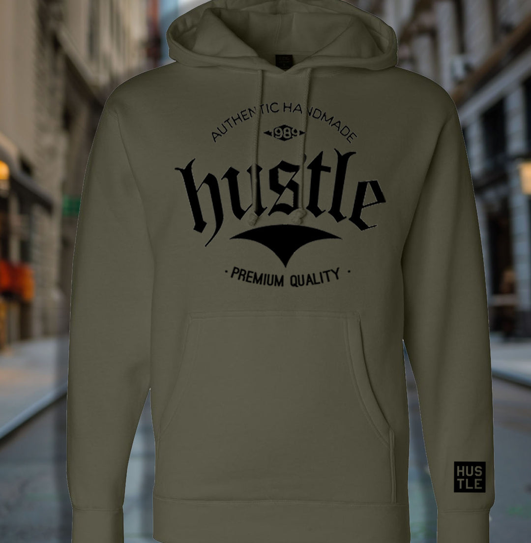 Hustle Premium Midweight Hooded Sweatshirt