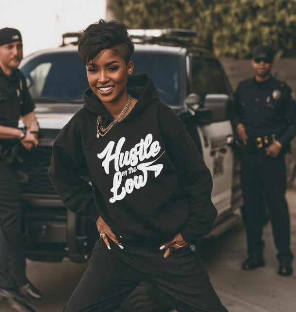 Hustle On The Low Graphic Hoodie